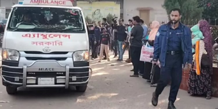 বিজিবি ক্যাম্পে ফায়ারিং অনুশীলনের গুলিতে আহত যুবক চুয়াডাঙ্গার বাবু