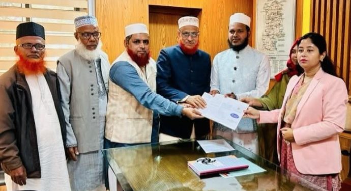 গাজীপুরের কাপাসিয়ায় জামায়াত প্রার্থীর  মনোনয়নপত্র সংগ্রহ