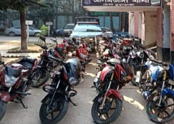 আলমডাঙ্গায় এক মাসে ১৬ মোটরসাইকেল উদ্ধার চোরদের গোপন ঘাঁটি ভেঙে দিল পুলিশ