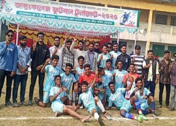 ছচুয়াডাঙ্গা অন্তঃকলেজ ফুটবলে সেমিফাইনালে চার কলেজ