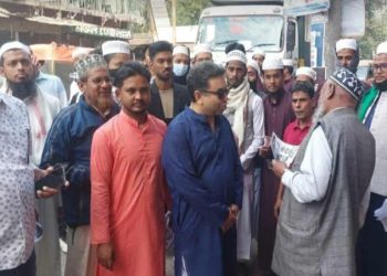 চুয়াডাঙ্গায় ধানের শীষের সমর্থনে গণসংযোগ করলেন সাহিদুজ্জামান টরিক