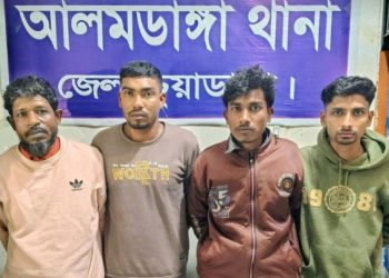 খোরদ গ্রাম থেকে চুরি হওয়া পাখিভ্যান উদ্ধার চার চোর গ্রেপ্তার, পুলিশের প্রযুক্তিনির্ভর অভিযানে সাফল্য