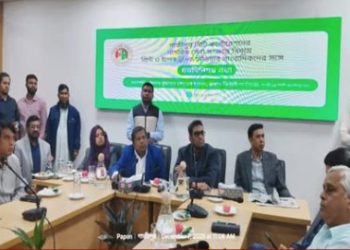 গাজীপুর সিটির নাগরিক সেবা উন্নয়নে গণমাধ্যম কর্মীদের সাথে মতবিনিময়