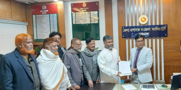 চুয়াডাঙ্গা-১ আসনে বিএনপির প্রার্থী হিসেবে মনোনয়ন ফর্ম জমা দিলেন শরীফুজ্জামান শরীফ