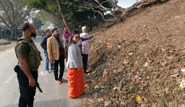 আলমডাঙ্গা শহরের পরিচ্ছন্নতা কর্মসূচি পরিদর্শন করেন উপজেলা নির্বাহী কর্মকর্তা ও পৌর প্রশাসক পান্না আক্তার